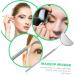 DOITOOL Handheld Makeup Mirror - Crescent Moon Eyelash Tool for Beauty & Lash Extensions - Stainless Steel Cosmetic Mirror - Buy Online on GoSupps.com