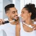 Bitvae Rotating Electric Toothbrush 2-Pack for Adults | Rechargeable Power Toothbrush with Pressure Sensor | 5 Modes & 8 Brush Heads | Ideal Gifts for Men & Women - R2 Black/White - Buy Online on GoSupps.com