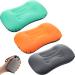 Yulejo 3 Pcs Inflatable Camping Travel Pillow Ultralight Inflating Pillows Lightweight Portable Backpacking Pillow for Neck Lumbar Support Camp Hiking Sleeping 3 Colors