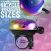 MARQUE Bike Bell: Loud & Crisp Ding Sound for Adults & Kids | Must-Have Bicycle Accessory for Mountain MTB, Beach Cruisers, Commuters & Kids Bikes | Easy to Install on Handlebar - Oil Slick - Buy Online on GoSupps.com