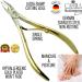 Camila Solingen CS09 Professional Nail Cuticle Trimmer - Stainless Steel Anti-Corrosive Tool from Germany for Manicure and Pedicure - Premium 9mm Blade Cuticle Cutter - Buy Online on GoSupps.com