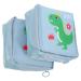 Collbath 2st Aunt's towel-keeping pocket napkin storage with zip pockets for periodic documents portable pocket coin bag travel outside nylon pocket holder
