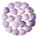 MAIBAOTA Lepidolite Healing Crystals Gemstones Pocket Gifts Heart-Shaped Nature Spiritual Energy for Women Men Reiki Divination Balancing Yoga Meditation 10PCS