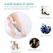 Foot File Double-Sided Hard Dead Skin Remover Stainless Steel Foot File Rasp Heel Peel Foot Scrubber Feet Pedicure Callus Remover for Wet and Dry Cracked Feet White - Buy Online on GoSupps.com