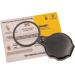 Carson Slide Open 4x Pocket Magnifier GN-11 | Glass Lens & Protective Case - International Shipping Available - Buy Online on GoSupps.com
