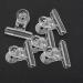 5 Pcs C Curve Nail Pinching Clips - Multifunctional Plastic Bulldog Clips for DIY Manicure & Nail Art - Buy Online on GoSupps.com