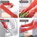 Reusable Cleaning Gloves Long Rubber Gloves Waterproof Household Gloves Kitchen Dishwashing Gloves for Garden Painting Home Xiatiam - Buy Online on GoSupps.com