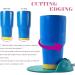 WHITEMOON 2-in-1 Cup Edging Tool - Teal | Custom Tumbler Cutter & Drawing Tool - Buy Online on GoSupps.com