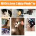 12 Pcs Cat Toys for Indoor Cats Kitten Plush Catnip Toy Cat Teeth Cleaning Toys Interactive Cat Feather Teaser Wand Spring Toy 12Pcs - Buy Online on GoSupps.com