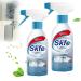 Skfe Bath Cleaner Spray Skfe Powerful Bathroom Cleaning Spray for Toilet Skfe Multipurpose Cleaning Spray for Bathroom Skfe Bath Cleaner Spray - Stubborn Stains Cleaner 2pcs