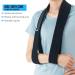 360 Relief Adjustable Arm Sling Neck Support - Collar and Cuff for Injured Wrist, Hand, Elbow | X-Large Black with Mesh Laundry Bag - Buy Online on GoSupps.com