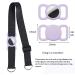 Searchy Pet Silicone Protective Cover for Apple AirTag - GPS Finder Collar Loop & Holder for Dogs & Cats - Lilac - Buy Online on GoSupps.com