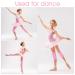Knee Pads for Kids (Ages 7-12) - Thick Sponge Anti-Slip Support for Volleyball Dance Yoga Running & Climbing - Pink - Buy Online on GoSupps.com