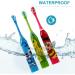 Kids Automatic Soft Toothbrush Set | Gentle Cartoon Whitening Heads | Suitable for Toddler | Vibrating & Sensitive | Assorted Colors | 18.5X2.3X2.3cm - Buy Online on GoSupps.com