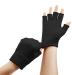 2 Pairs Moisturizing Fingerless Gloves for Dry, Rough, and Cracked Hands - Pink and Black - Buy Online on GoSupps.com