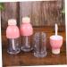 10 pi ces Tubes de Brillant L vres Vide Transparent Petit Format pour Brillant Huile et Teinte L vres Bouteilles Plastique R utilisables pour Femmes Rose - Buy Online on GoSupps.com