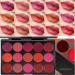 Kaely 15 Colors Lipstick Palette Pro Lip gloss Lip Palette Halloween Makeup Matte Red Lipstick for Women labiales mate 24 horas originales matte larga duracion 24 Lip Stain Long Lasting Waterproof 1 Count (Pack of 1) 15 Colors