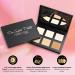Frankie Rose Pro Contour Palette - Long-Wearing Matte Highlights & Contours for All Skin Types - International Shipping Available - Buy Online on GoSupps.com