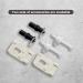 WSSROGY Elongated Toilet Seat with Lid - Quiet Close, Slow Close Seat and Cover - Fits Standard Elongated Toilets - White - Buy Online on GoSupps.com