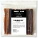 Purely Paws Premium All-Natural Beef Bully Sticks - Safe Digestible Dog Chews - Long-Lasting Low-Odour Rawhide Free - (6" 10 Count) 6" (Pack of 10) - Buy Online on GoSupps.com