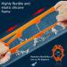 NewDoar Ice Cleats Crampons Traction 19 Spikes Stainless Steel - Anti-Slip Snow Grips for Men, Women, Kids - Ideal for Mountaineering, Climbing, Hiking, Fishing - Orange XL (M 11-14/W 12+) - Buy Online on GoSupps.com