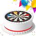 DARTS BIRTHDAY PARTY EDIBLE ICING CAKE TOPPER DECORATION E803 - Buy Online on GoSupps.com