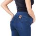 Milano Maternity Jeans - Ultra Stretch Soft Denim, High Waisted, Over The Bump Band, Size 12 Medium Wash - Buy Online on GoSupps.com