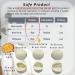 Premium XL Dryer Balls 6-Pack | Reusable Wool Laundry Softener | Anti-Static Solution for Clothes Drying - White - Buy Online on GoSupps.com