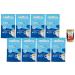 Italian Gourmet Bundle Lavazza DEK Classico caf moulu d caf in 8 x 250 g (2 kg) m thode naturelle doux & quilibr torr faction moyenne pour moka espresso filtre + Italian Gourmet Polpa