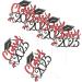 Warmhm 18 Pcs 2023 Graduation Arrangements Grad Cupcake Toppers Mw Class of 2023 Black Cake Decorations Decorative Cupcake Adorn Cake Supplies Happy Graduation Paper Cup Red Accessories - Buy Online on GoSupps.com