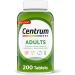 Centrum Multivitamin 200 Tablets - Essential Vitamins C & D for Daily Health - Buy Online on GoSupps.com
