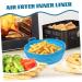 LABRIMP 2pcs Airfryer Air Fryers Air Fryer Replaceable Liner Reusable Liner Lining Non Stick Silicone Pot - Buy Online on GoSupps.com