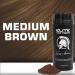 Elite Hair Fibers | All Natural Solution for Instantly Increasing Hair Density | For Men & Women | 27.5g (Medium Brown) - Buy Online on GoSupps.com