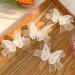 hgnxa Butterfly Hair Clip Women Butterfly Barrettes Butterfly Hairpin w Hair Clip w Barrettes wknot Side Clip Bangs Clip White - Buy Online on GoSupps.com