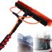 Window Cleaning Equipment Window Cleaning Brush Window Cleaning Pole 3.6-10.8M Water Fed Telesbrush Extendable Cleaner Conservatory Roof Extension Rod Cleaning Equipment/30Ft/9M