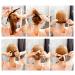 3-Piece Cloth Magic Clip French Twist Bun Maker Set | Easy Updo Chignon Former & Foam Sponge Hairstyling Tool | Braid, Ponytail, Curler | Party Hair Accessories - Buy Online on GoSupps.com