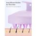 Heeta Scalp Massage Brush - Soft Silicone Bristle Hair Care Tool for Relaxation | Best Head Massage Brush for Men Women Children & Pets - Purple 07 - Buy Online on GoSupps.com