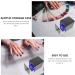 minkissy Monitor Stands Cleaning Organizers Stand Container Grinding Usb Bits Tool Case Cleanser Holder Nail Drill Manicure Salon Polishing Acrylic Light Storage Blue with Drills 12x8.5cm Black - Buy Online on GoSupps.com