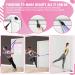 Pull Up Resistance Bands for Women - Dark Purple Exercise Bands with Training Poster | Home Gym Fitness & Physical Therapy - Buy Online on GoSupps.com
