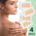 Reusable Silicone Scar Sheets for Surgical Scars | Pack of 4 | Soft Silicone Scar Removal Tape for C-Section Keloid & Burn Scars - Travel Size 1.6 x 3 Inches - Buy Online on GoSupps.com