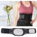 Buy Belly Wrap Hot Heating Pad | Slipproof Elastic Waist Support | Unisex Portable Lumbar Protector - LBC04 Black - Buy Online on GoSupps.com