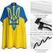 Ukrainian Flag Hair Salon Cape | Adult Hairdressing Gown & Barbers Apron International Shipping Available - Buy Online on GoSupps.com