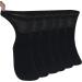 Sunew Diabetic Socks for Men - 6 Pairs Black Crew Socks (Size L) | Comfortable & Supportive International Shipping - Buy Online on GoSupps.com