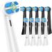 Replacement Toothbrush Heads Compatible with Oral-B iO Replacement Head for IO Series 10/6/7/9/5/4 Electric Toothbrush Black&White Brush Heads 10 Count Mixed Colors 1 Count (Pack of 10)