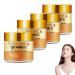 JIAOY Turmeric Vitamin C Face Cream Turmeric Facial Moisturizer for Dark Spots Wrinkles Uneven Skin Tone Antiaging Turmeric Whitening Cream Vitamin C Cream for 4 Pieces