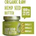 Organic Raw Hemp Seed Butter by Sun & Seed - 200g - Smooth Seed Butter - Plant Based - High in Fibre - 100% Hulled Organic Hemp Seeds - Palm Oil Free - Vegan Butter Organic Hemp Seed Butter 200 g (Pack of 1) - Buy Online on GoSupps.com