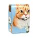 Travel Lipstick Organizer Case Lipstick Case Portable Makeup Bag With Mirror Cats Kittens Flower I373f7qjoz