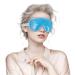 ASAB Cooling Eye Mask Gel Eye Mask with Soft Plush Double Sided Eye Mask for Puffy Eyes Reduces Headache Migraine Sinus Pain Reusable Cold Compress Eye Mask for Hot Cold Use Ice Eye Mask for Dry Eyes