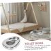 Stainless Steel Bedpans Bed Pans with Lid for Bed Bound Patient Spill Proof Bed Pans for Elderly Females Elderly Bedridden Patient Personal Care - Buy Online on GoSupps.com