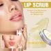 Natural Lip Scrub - Moisturizing Vanilla Sugar Scrub for Dry Lips | Exfoliating Lip Scrubber with Essential Oils | 1.76 Oz - Buy Online on GoSupps.com